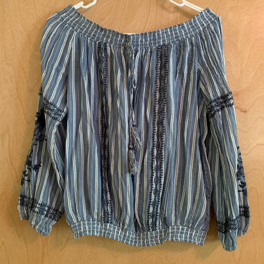 Boho long sleeve top